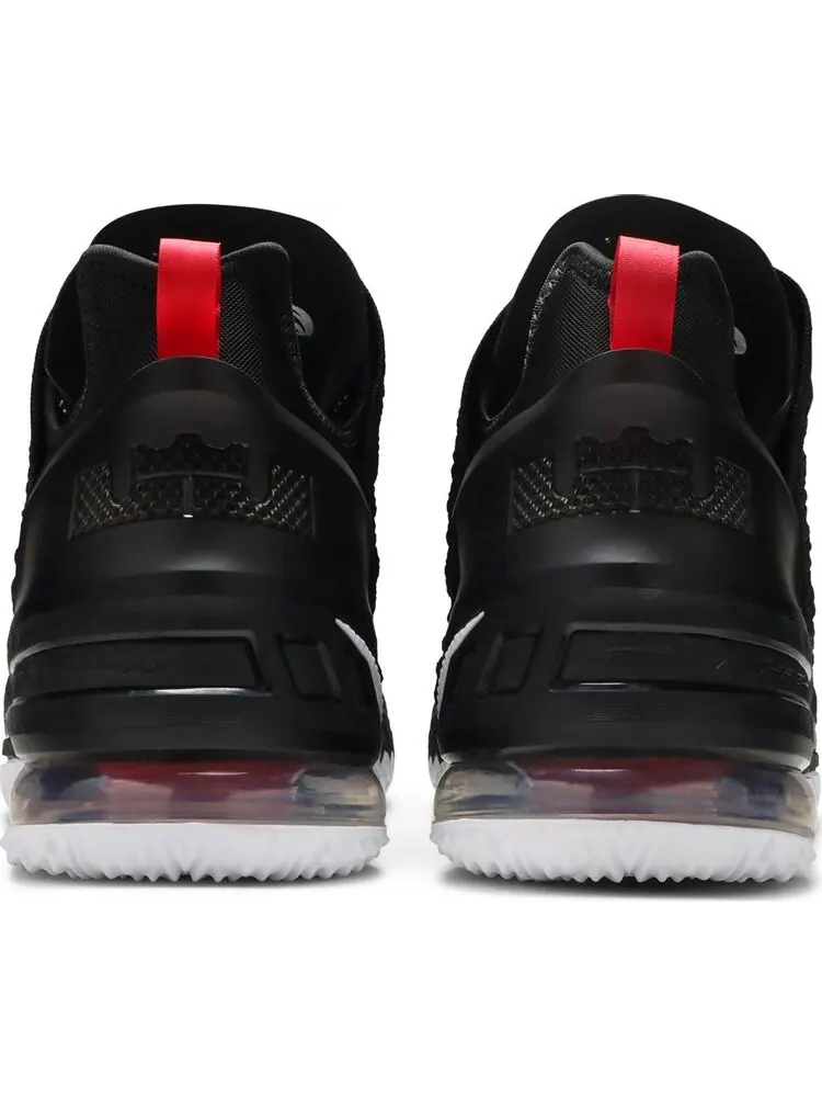 Кроссовки Nike LeBron 18 'Black University Red' — изображение 6 из 8, черный