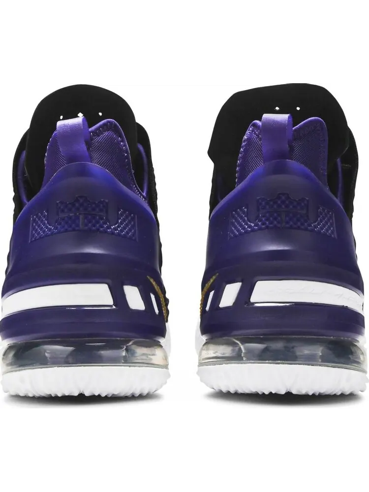 Кроссовки Nike LeBron 18 'Lakers' — изображение 6 из 8, черный
