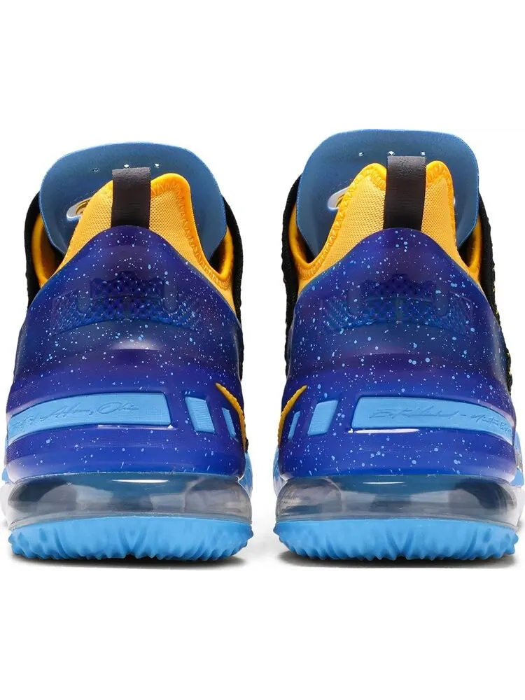 Кроссовки Nike LeBron 18 'Lakers Heritage' — изображение 6 из 8, черный