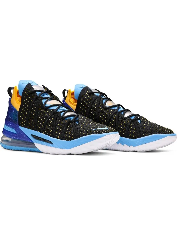 Кроссовки Nike LeBron 18 'Lakers Heritage' — изображение 8 из 8, черный