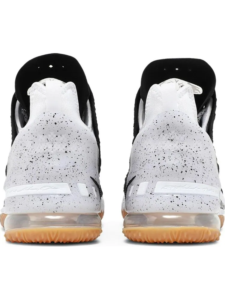 Кроссовки Nike LeBron 18 'Black White Gum' — изображение 6 из 8, черный