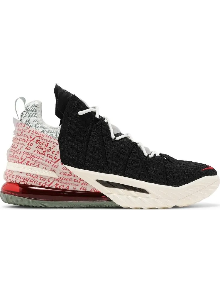 Кроссовки Nike Diana Taurasi x LeBron 18 'La Cabra' — изображение 1 из 8, черный