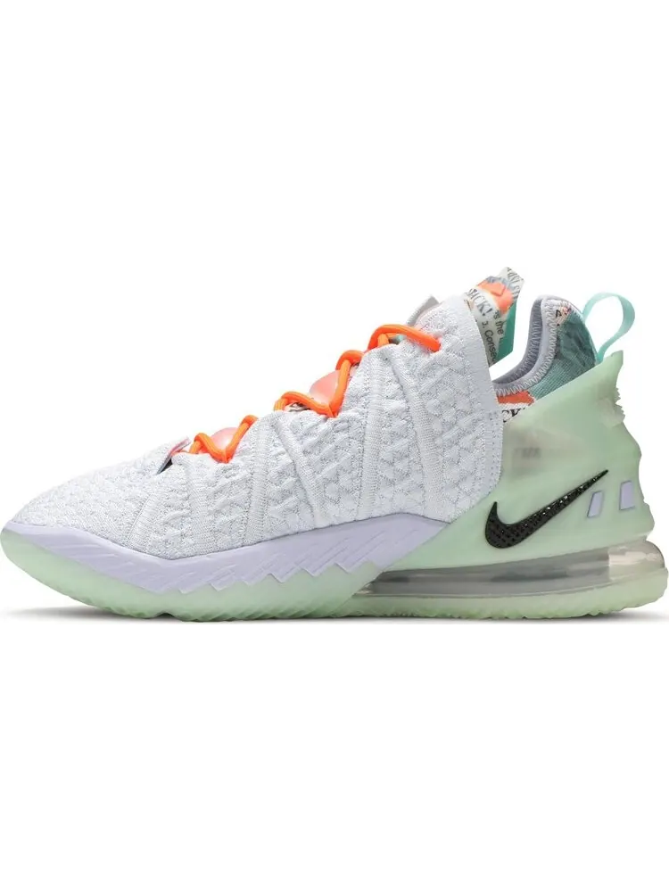 Кроссовки Nike Diana Taurasi x LeBron 18 'GOAT Vision' — изображение 3 из 8, белый