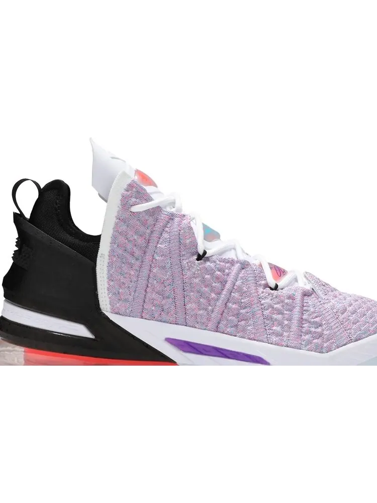 Кроссовки Nike LeBron 18 'Graffiti' — изображение 2 из 8, мульти