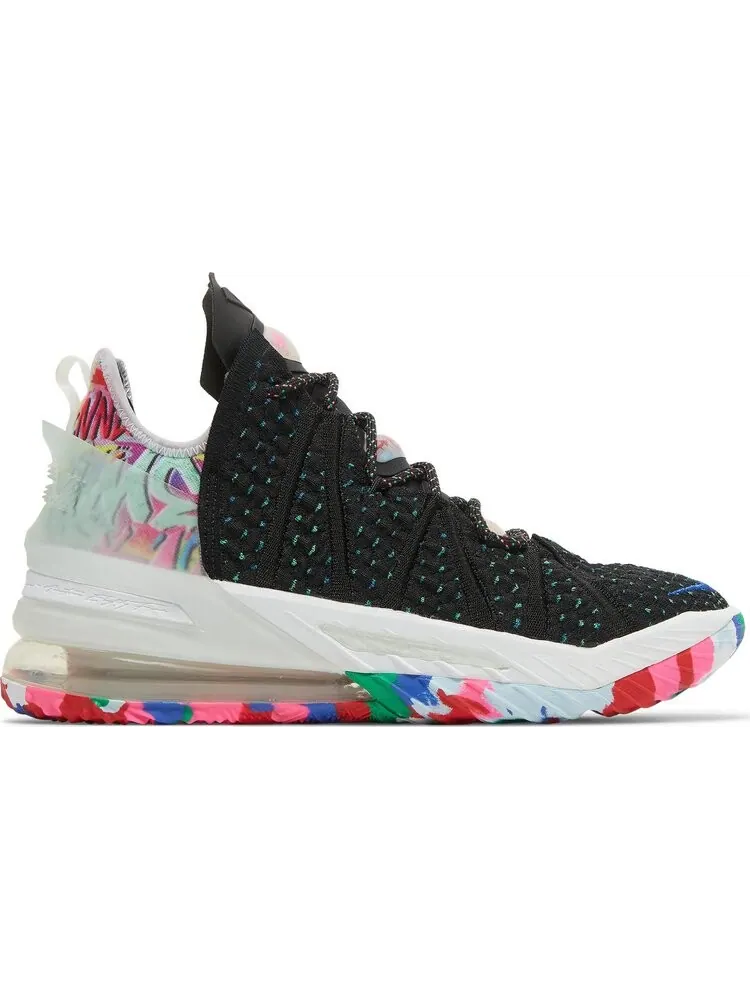 Кроссовки Nike LeBron 18 EP 'James Gang' — изображение 1 из 8, черный