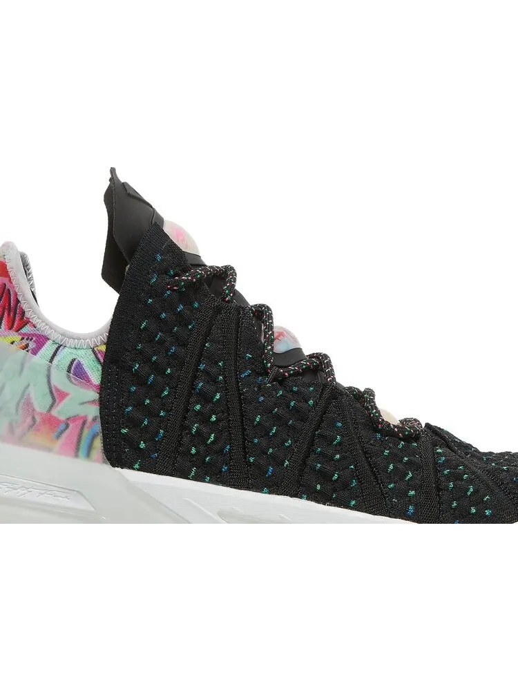 Кроссовки Nike LeBron 18 EP 'James Gang' — изображение 2 из 8, черный