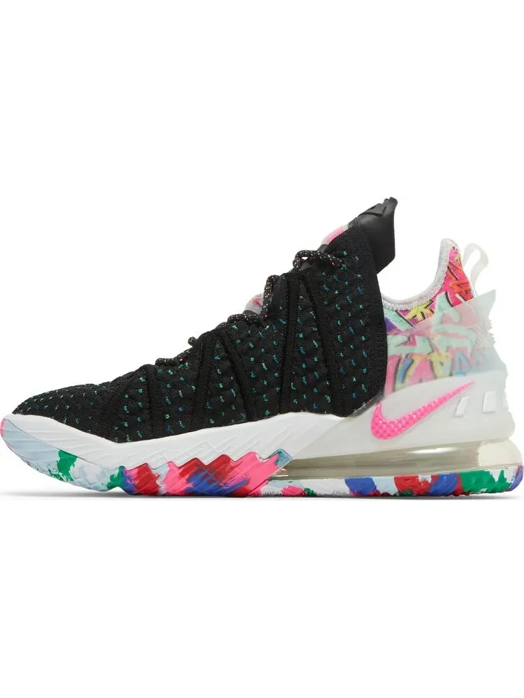 Кроссовки Nike LeBron 18 EP 'James Gang' — изображение 3 из 8, черный