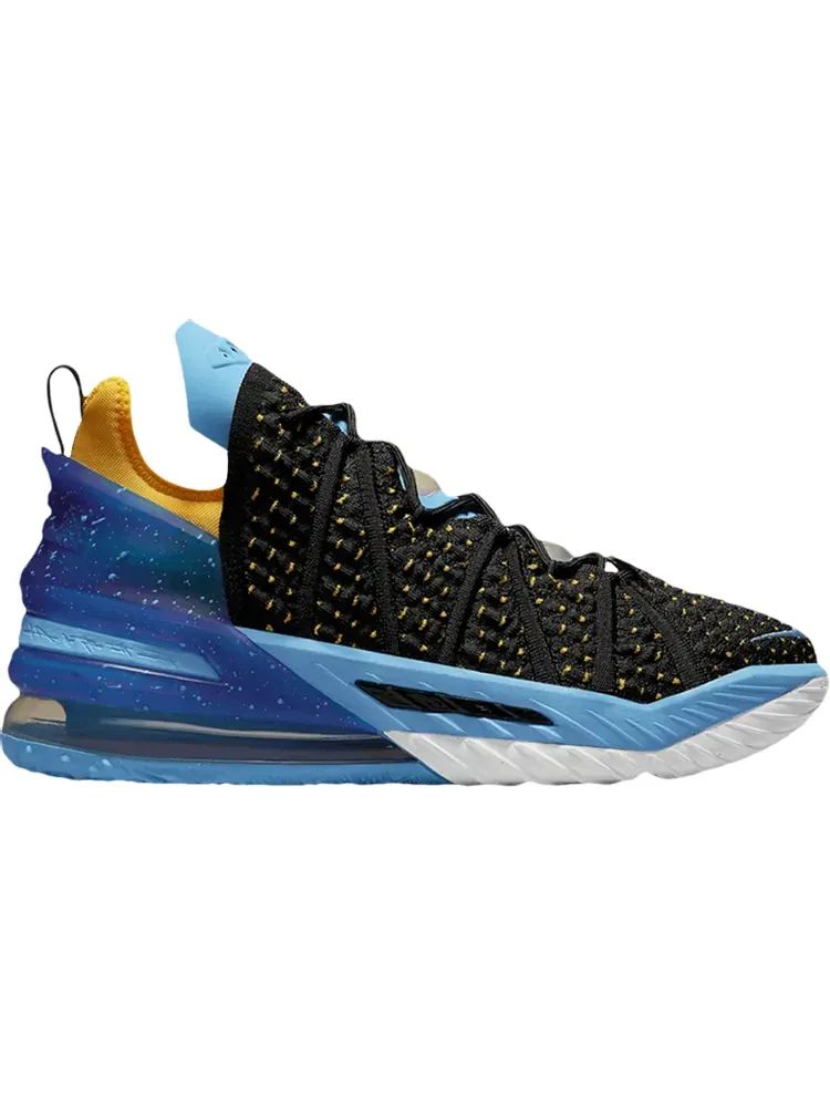 Кроссовки Nike LeBron 18 EP 'Lakers Heritage' — изображение 1 из 1, черный