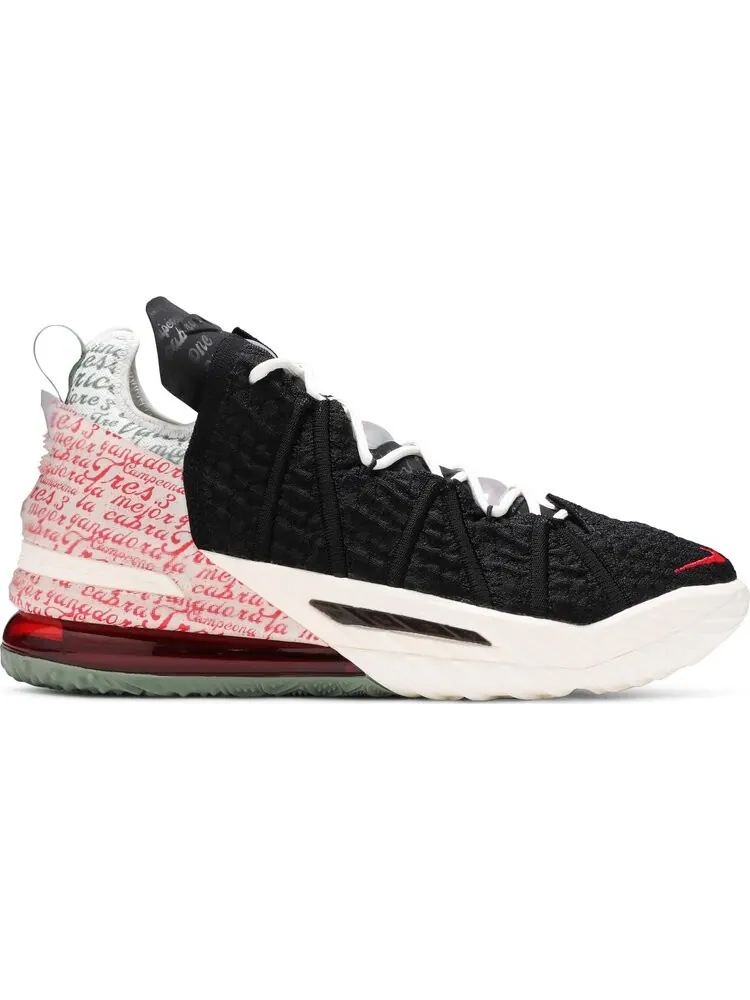 Кроссовки Nike Diana Taurasi x LeBron 18 EP 'La Cabra' — изображение 1 из 8, черный