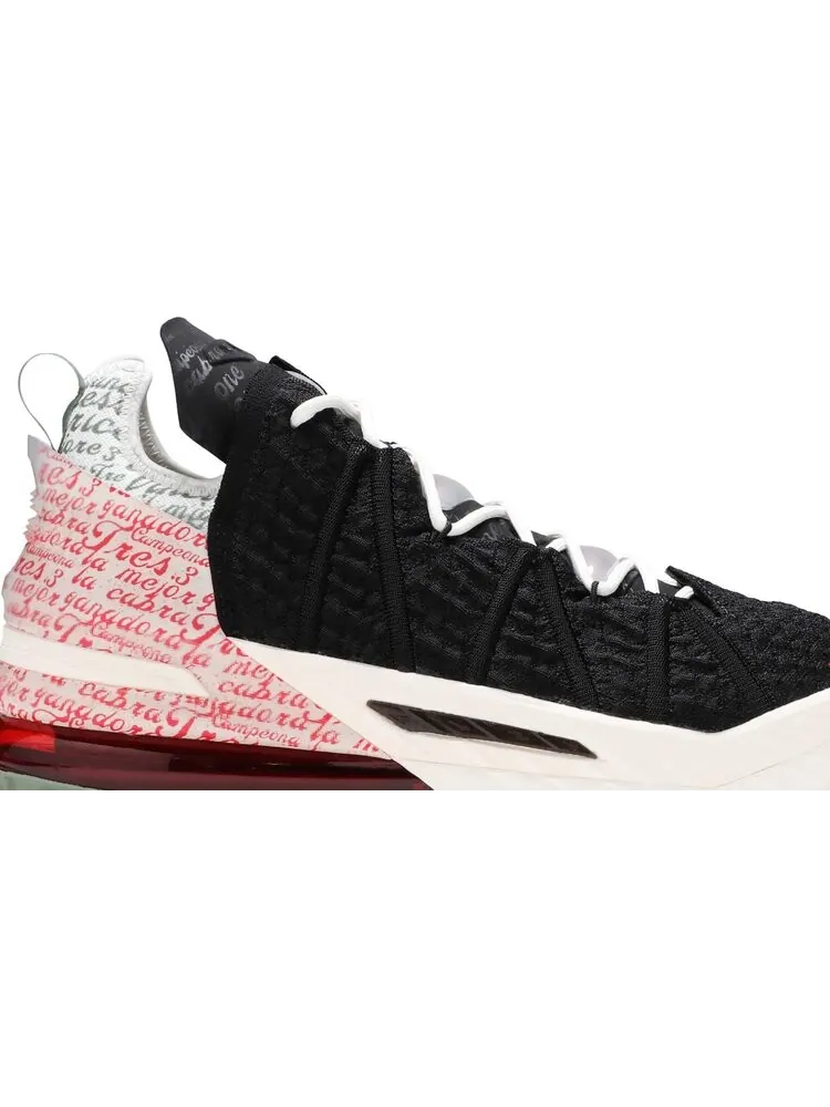 Кроссовки Nike Diana Taurasi x LeBron 18 EP 'La Cabra' — изображение 2 из 8, черный