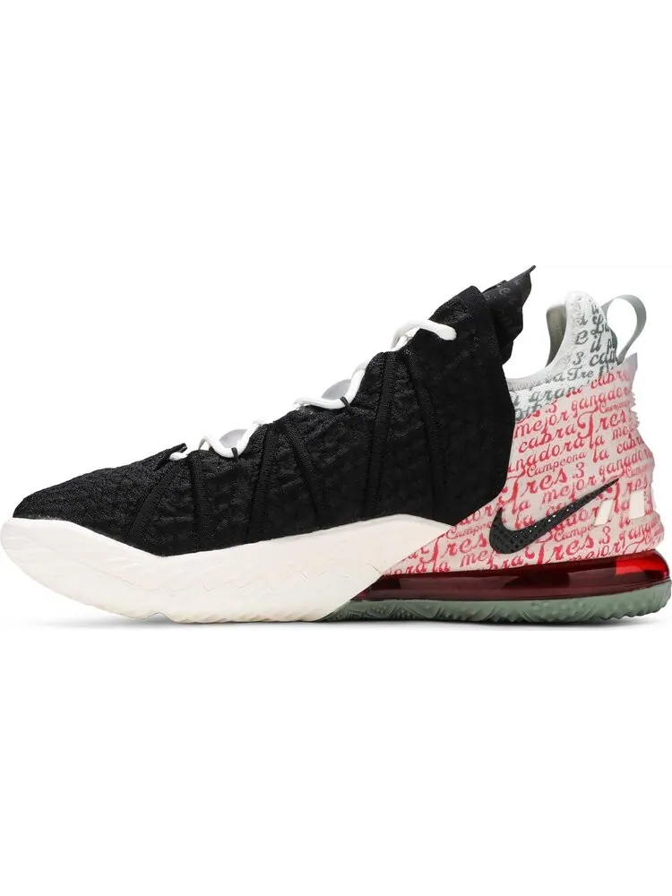 Кроссовки Nike Diana Taurasi x LeBron 18 EP 'La Cabra' — изображение 3 из 8, черный