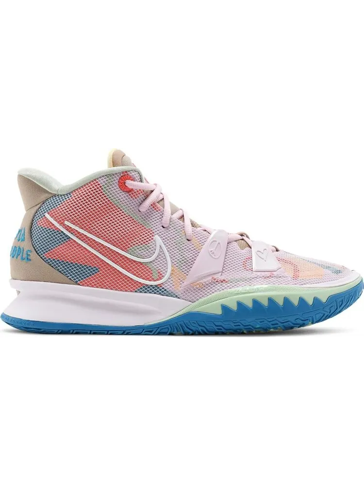 Кроссовки Nike Kyrie 7 '1 World 1 People - Regal Pink' — изображение 1 из 8, розовый