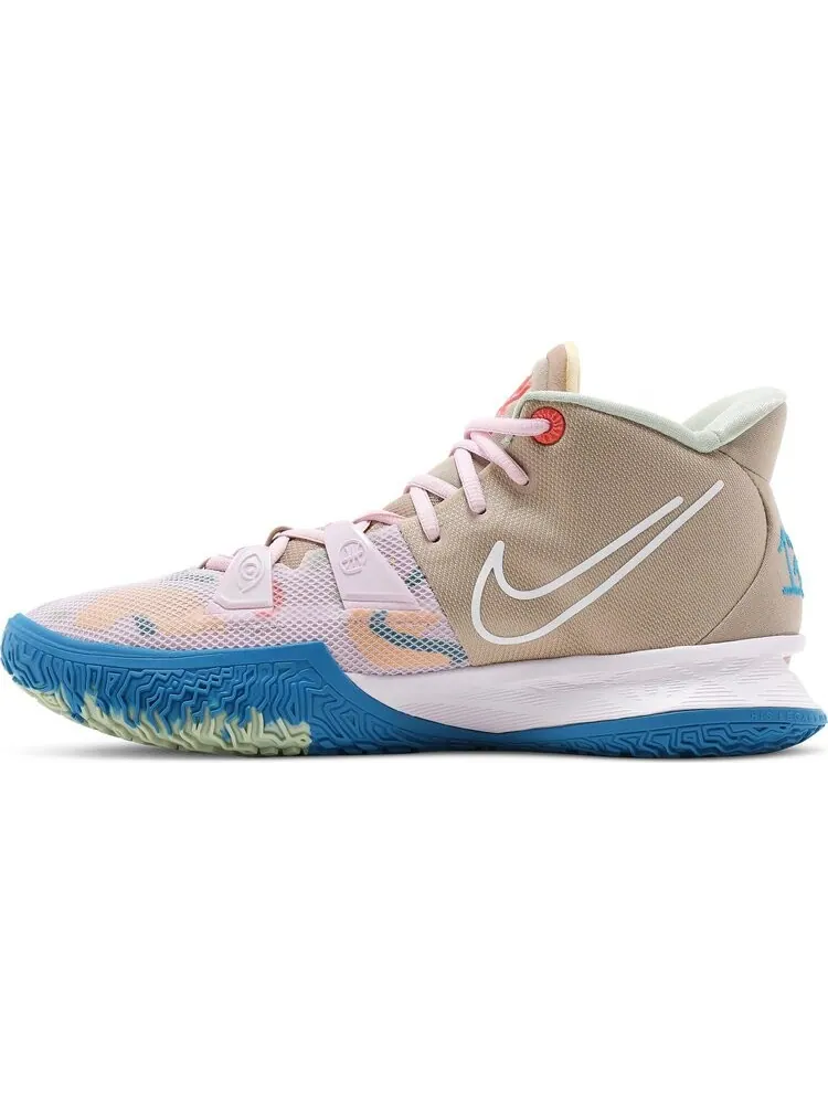 Кроссовки Nike Kyrie 7 '1 World 1 People - Regal Pink' — изображение 3 из 8, розовый