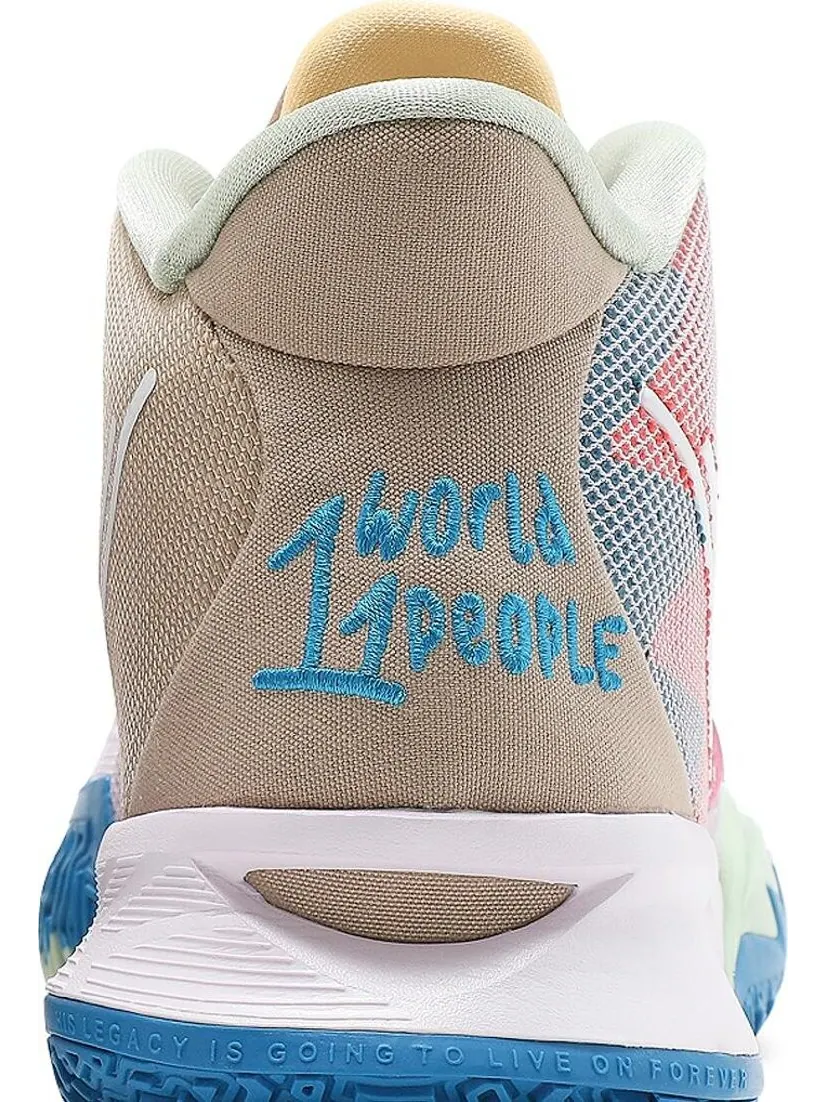 Кроссовки Nike Kyrie 7 '1 World 1 People - Regal Pink' — изображение 7 из 8, розовый