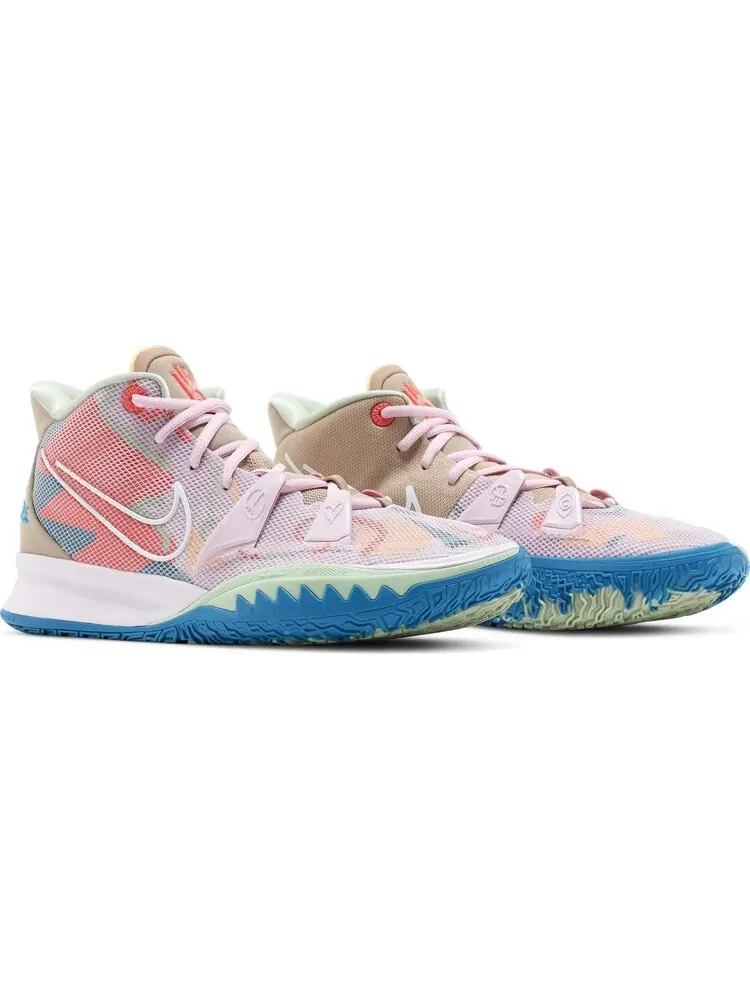 Кроссовки Nike Kyrie 7 '1 World 1 People - Regal Pink' — изображение 8 из 8, розовый