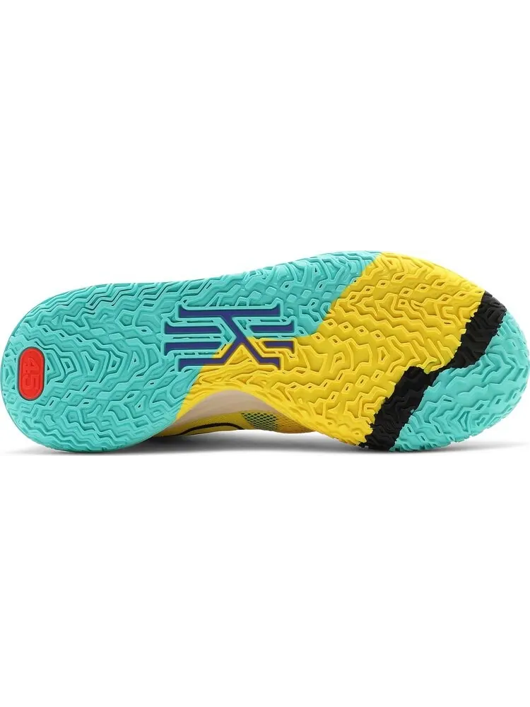 Кроссовки Nike Kyrie 7 '1 World 1 People' — изображение 4 из 8, желтый