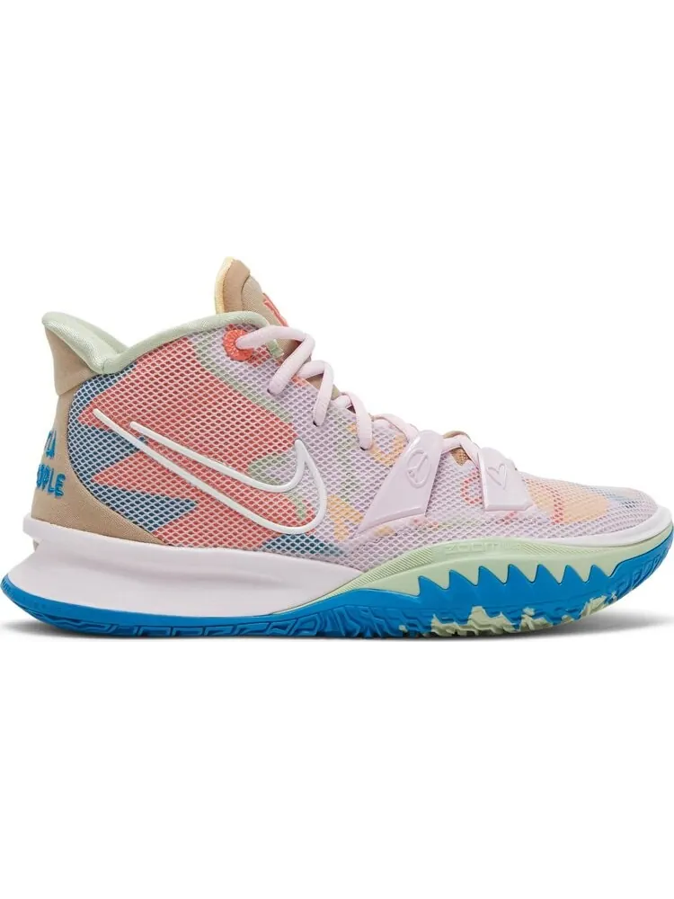 Кроссовки Nike Kyrie 7 EP '1 World 1 People - Regal Pink' — изображение 1 из 8, розовый
