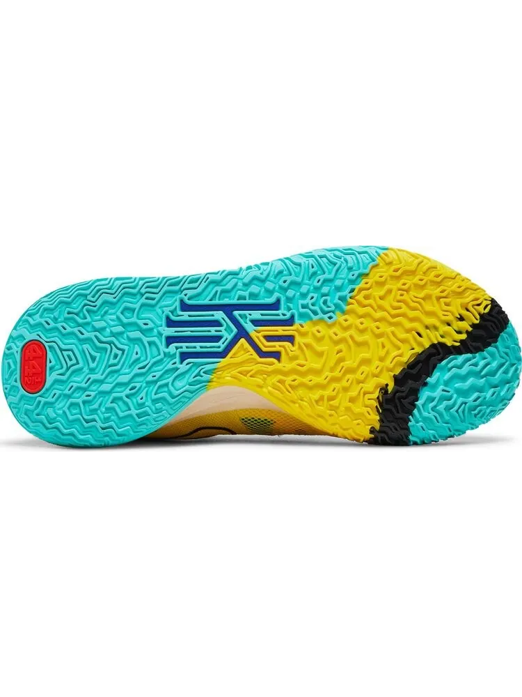 Кроссовки Nike Kyrie 7 EP '1 World 1 People' — изображение 4 из 8, желтый