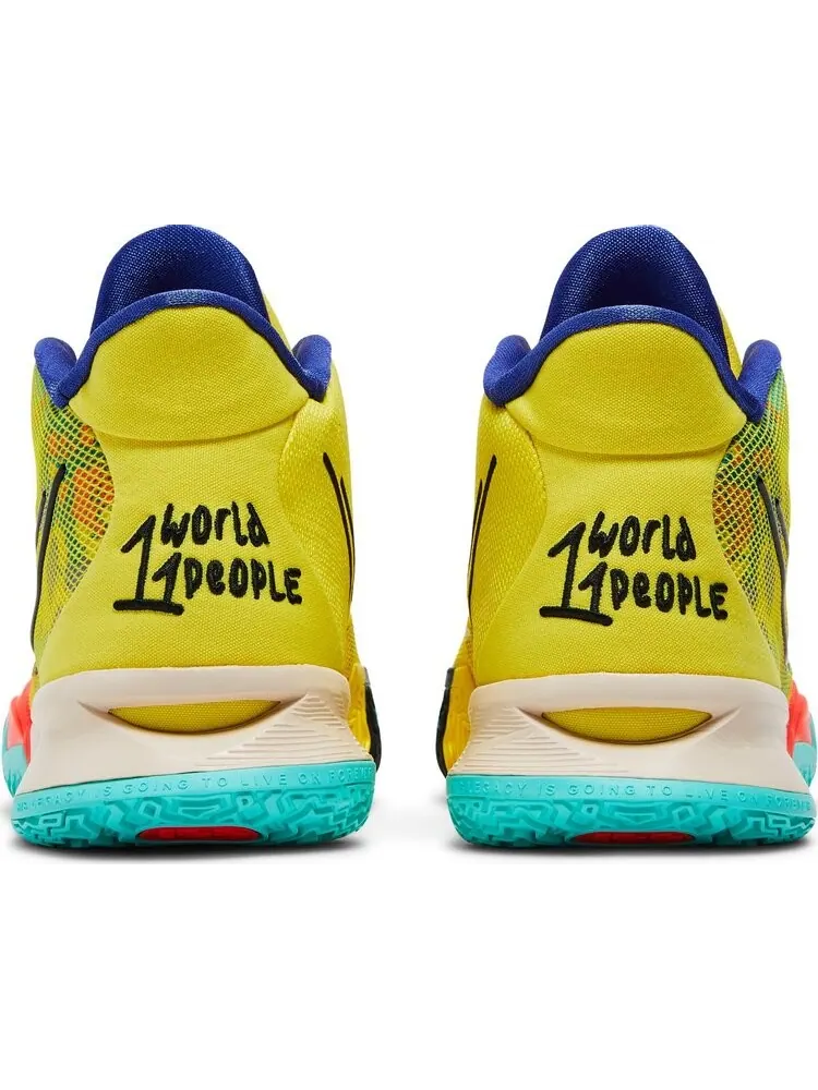 Кроссовки Nike Kyrie 7 EP '1 World 1 People' — изображение 6 из 8, желтый