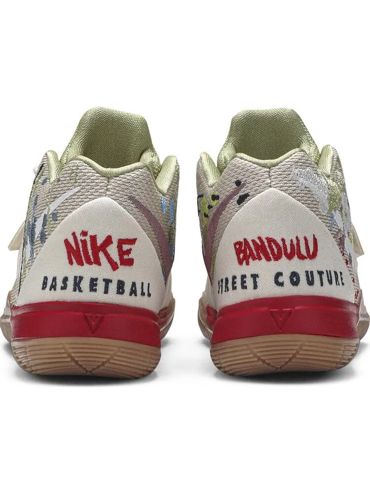 Кроссовки Nike Bandulu x Kyrie 5 PS 'Embroidered Splatters' — изображение 6 из 8, бежевый
