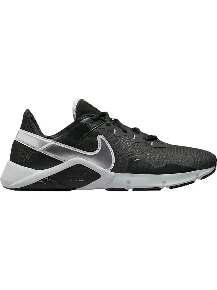 Кроссовки Nike Legend Essential 2 'Black Metallic Silver' — изображение 1 из 1, синий
