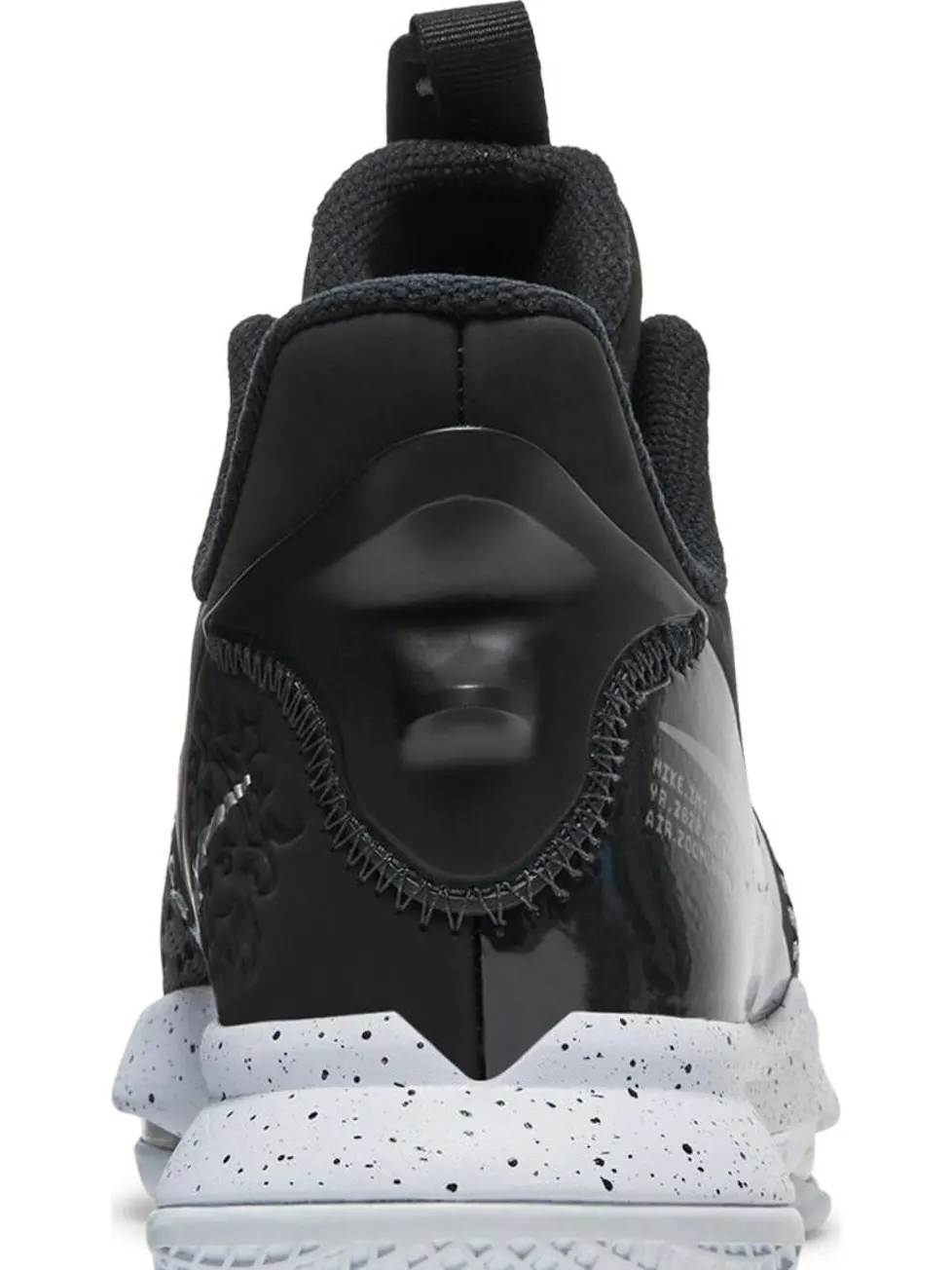 Кроссовки Nike LeBron Witness 5 'Black Metallic Silver' — изображение 7 из 8, черный