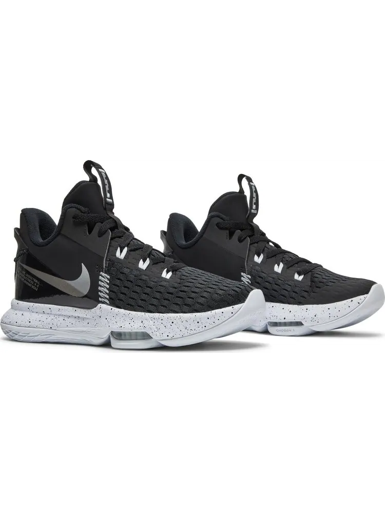 Кроссовки Nike LeBron Witness 5 'Black Metallic Silver' — изображение 8 из 8, черный