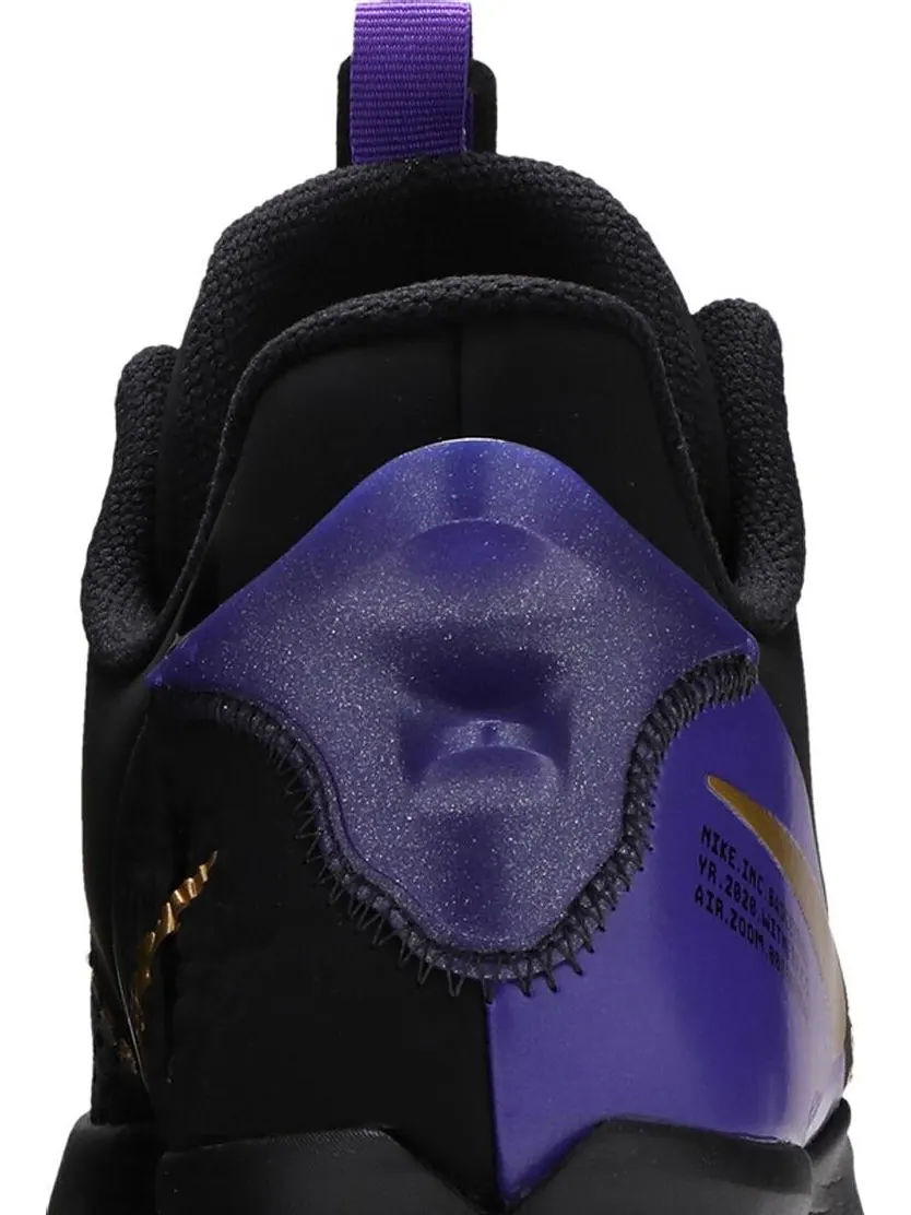 Кроссовки Nike LeBron Witness 5 'Fierce Purple Metallic Gold' — изображение 7 из 8, черный