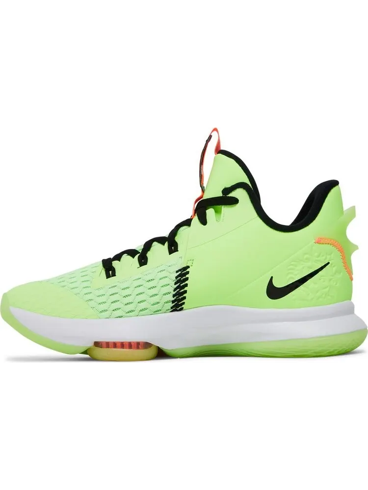 Кроссовки Nike LeBron Witness 5 'Grinch' — изображение 3 из 8, зеленый