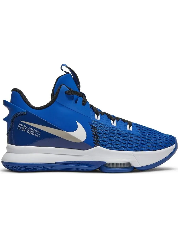 Кроссовки Nike LeBron Witness 5 'Game Royal' — изображение 1 из 8, синий