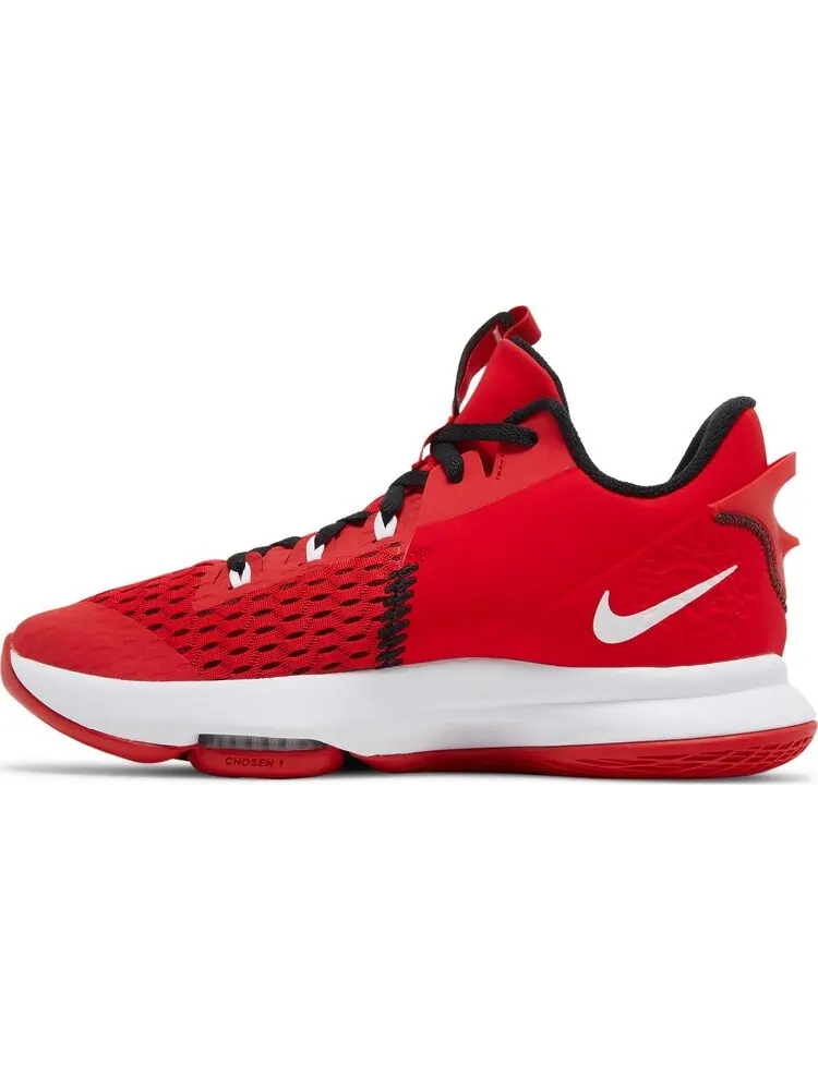Кроссовки Nike LeBron Witness 5 'University Red' — изображение 3 из 8, красный