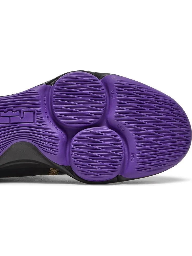 Кроссовки Nike LeBron Witness 5 EP 'Lakers' — изображение 5 из 8, черный