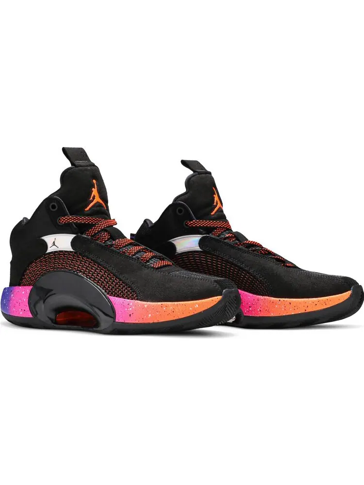 Кроссовки Air Jordan 35 GS 'Sunset' — изображение 2 из 6, черный