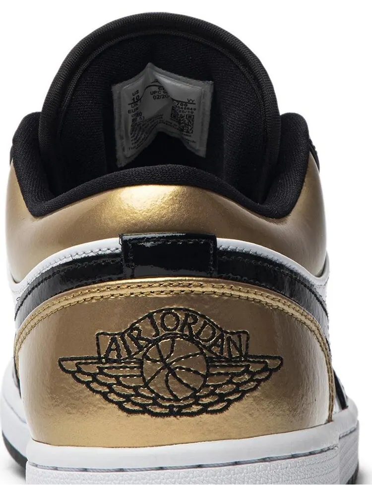 Кроссовки Air Jordan 1 Low Gold Toe — изображение 7 из 8, золото