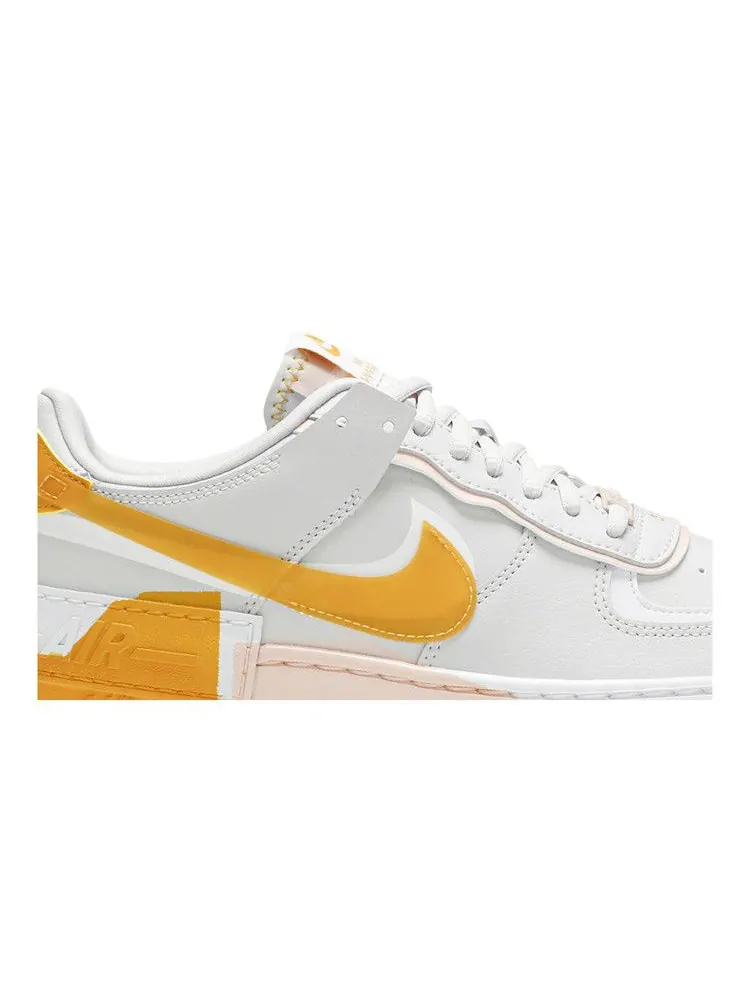 Кроссовки Nike Wmns Air Force 1 Shadow 'Washed Coral' — изображение 3 из 9, серый///белый