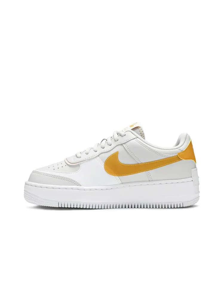 Кроссовки Nike Wmns Air Force 1 Shadow 'Washed Coral' — изображение 4 из 9, серый///белый