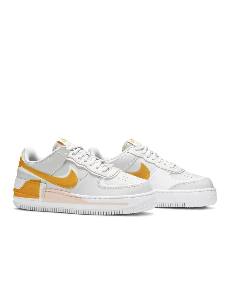 Кроссовки Nike Wmns Air Force 1 Shadow 'Washed Coral' — изображение 9 из 9, серый///белый