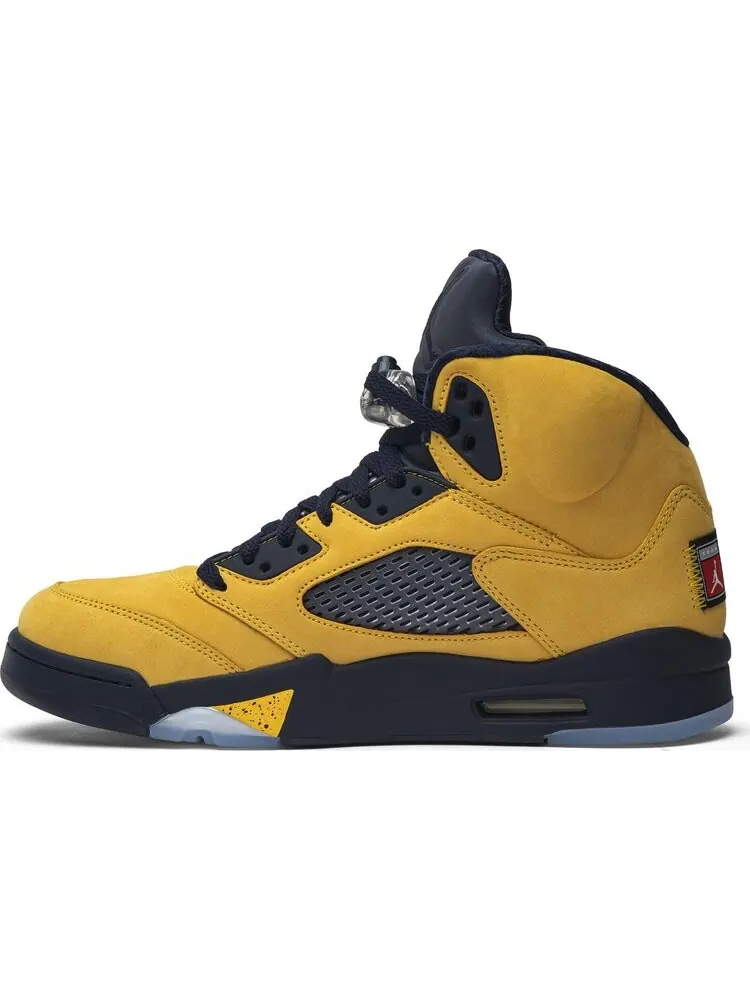 Кроссовки Air Jordan 5 Retro SP Michigan — изображение 3 из 8, желтый