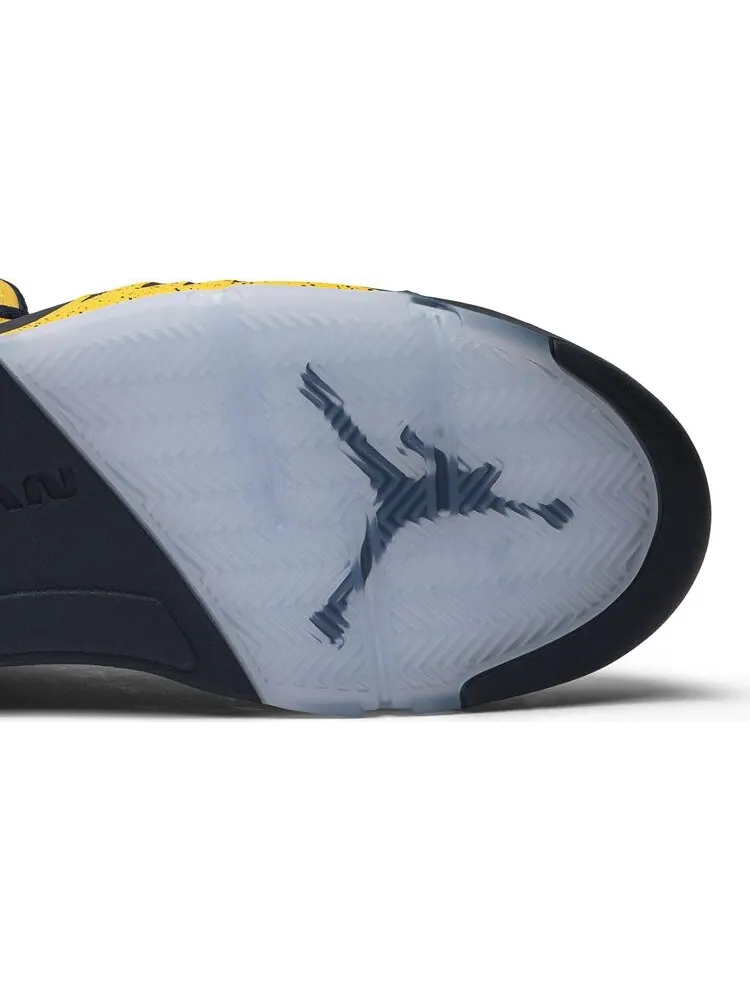 Кроссовки Air Jordan 5 Retro SP Michigan — изображение 5 из 8, желтый
