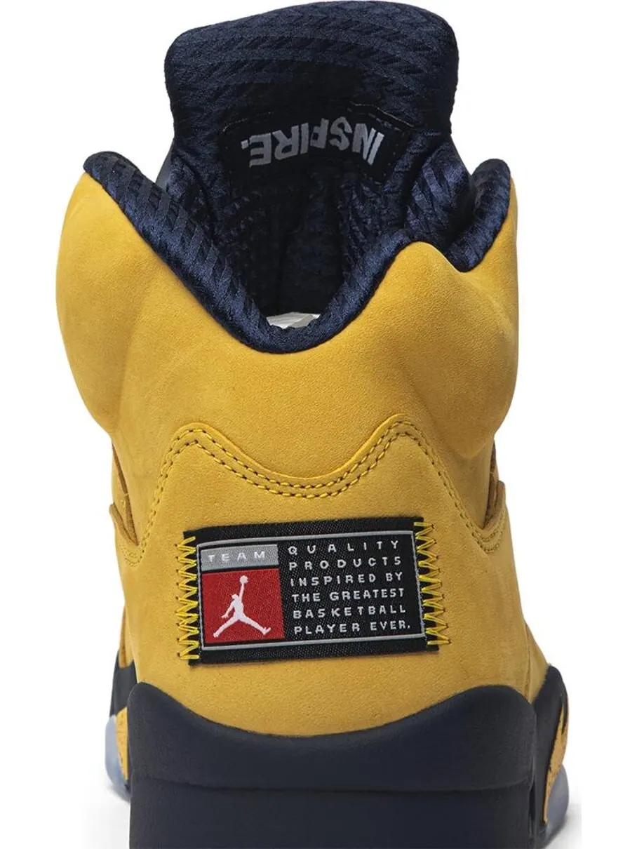 Кроссовки Air Jordan 5 Retro SP Michigan — изображение 7 из 8, желтый