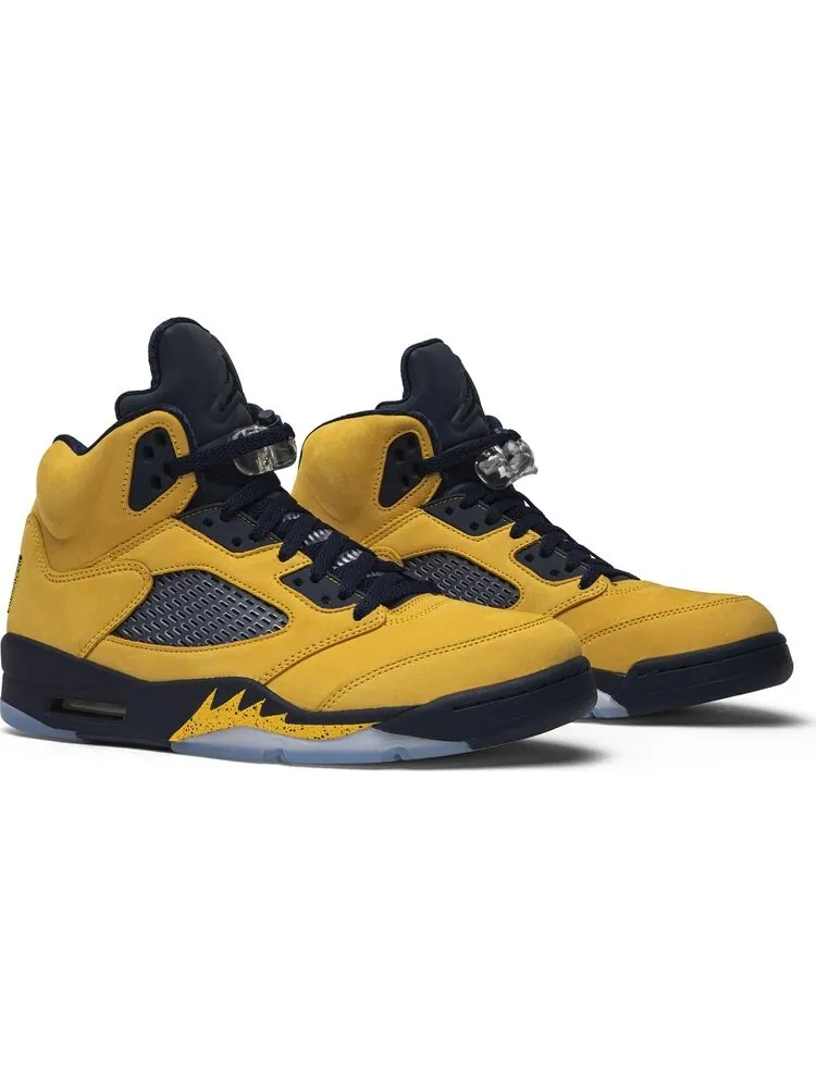 Кроссовки Air Jordan 5 Retro SP Michigan — изображение 8 из 8, желтый