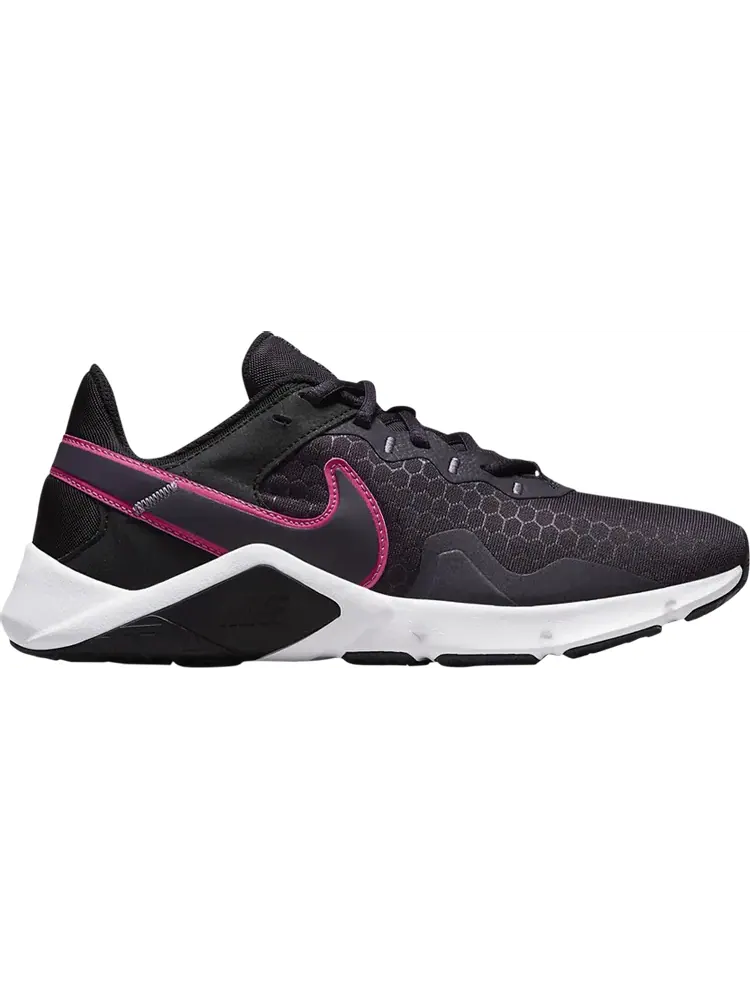 Кроссовки Nike Wmns Legend Essential 2 'Black Hyper Pink' — изображение 1 из 1, черный