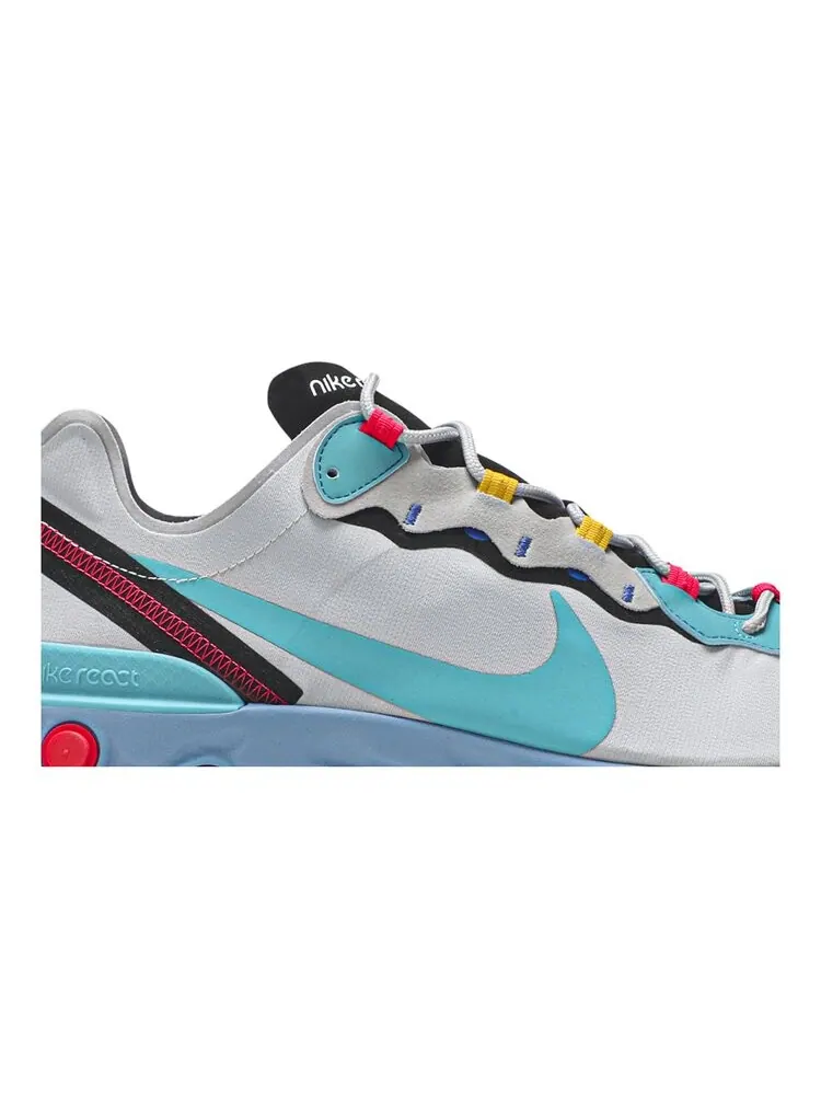 Кроссовки Nike React Element 55 'Teal Nebula' — изображение 2 из 4, серый