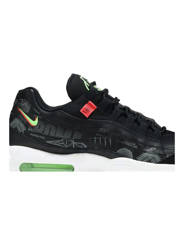 Кроссовки Nike Air Max 95 'Worldwide - Black' — изображение 3 из 9, черный