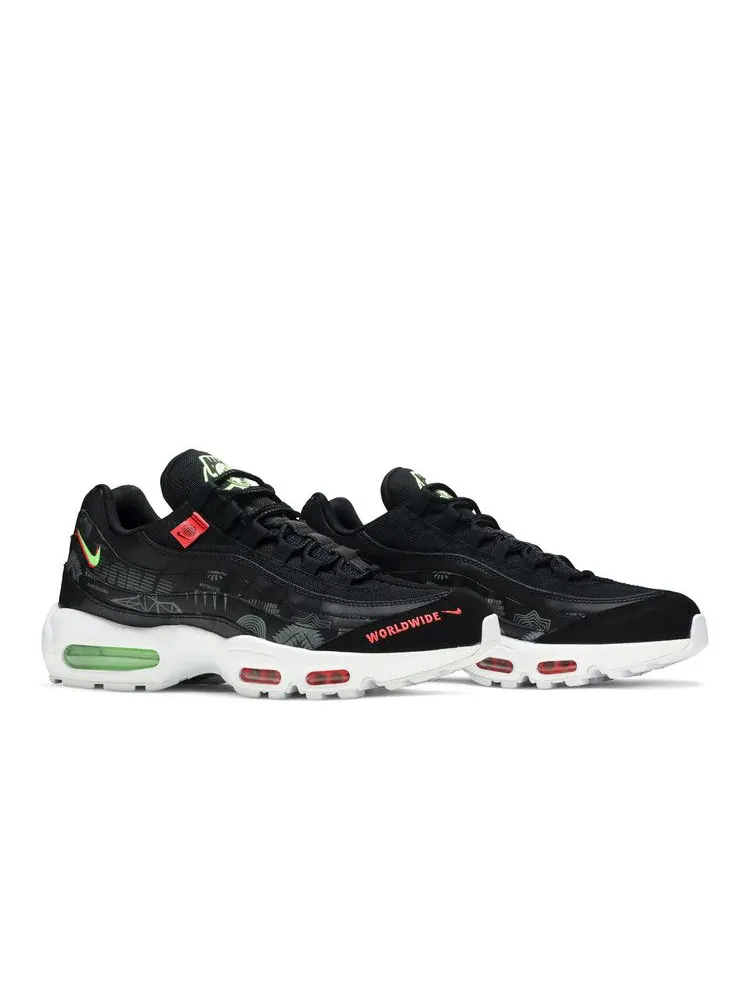 Кроссовки Nike Air Max 95 'Worldwide - Black' — изображение 9 из 9, черный