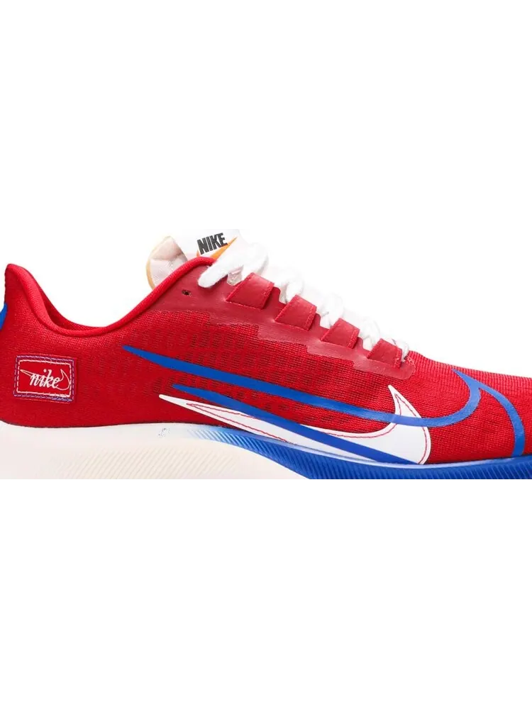 Кроссовки Nike Air Zoom Pegasus 37 Premium 'Gym Red Game Royal' — изображение 2 из 8, красный