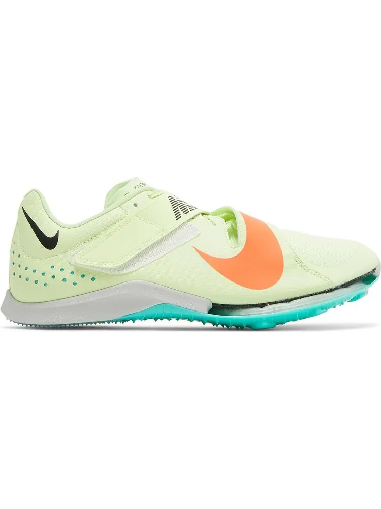 Кроссовки Nike Air Zoom Long Jump Elite 'Barely Volt Hyper Orange' — изображение 1 из 8, зеленый