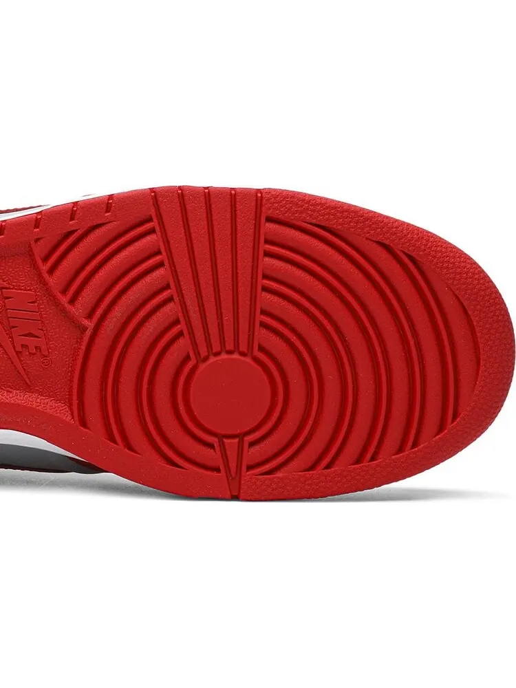Кроссовки Nike Off-White x Dunk Low 'University Red' — изображение 5 из 8, красный