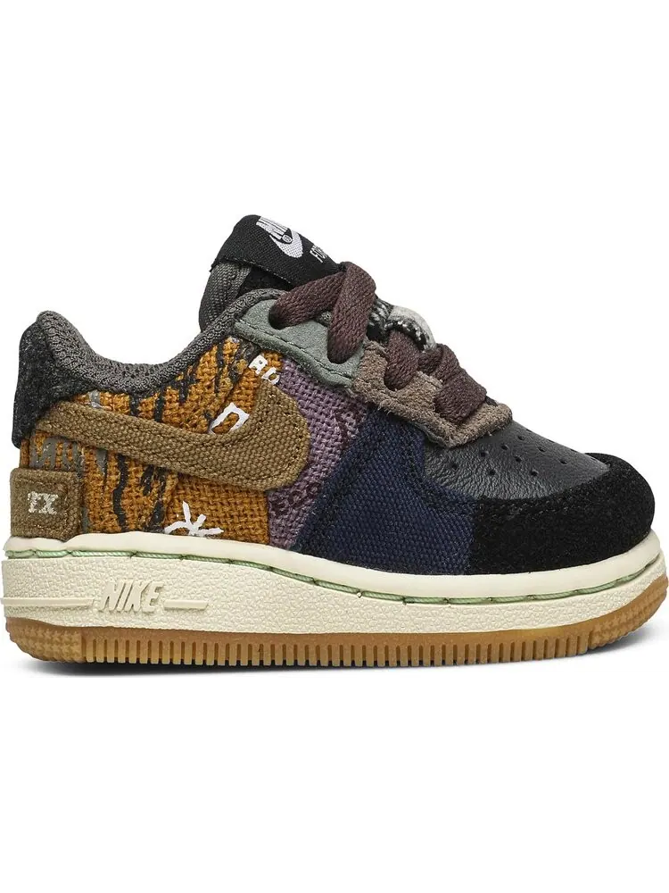 Кроссовки Nike Travis Scott x Air Force 1 Low TD 'Cactus Jack' — изображение 1 из 8, мульти