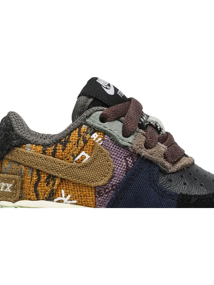 Кроссовки Nike Travis Scott x Air Force 1 Low TD 'Cactus Jack' — изображение 2 из 8, мульти